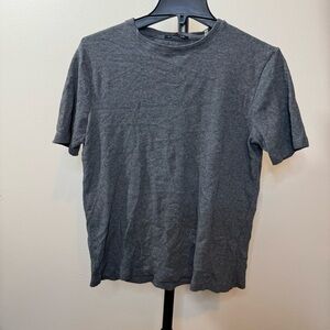 Elie Tahari Charcoal Short Sleeve Tee